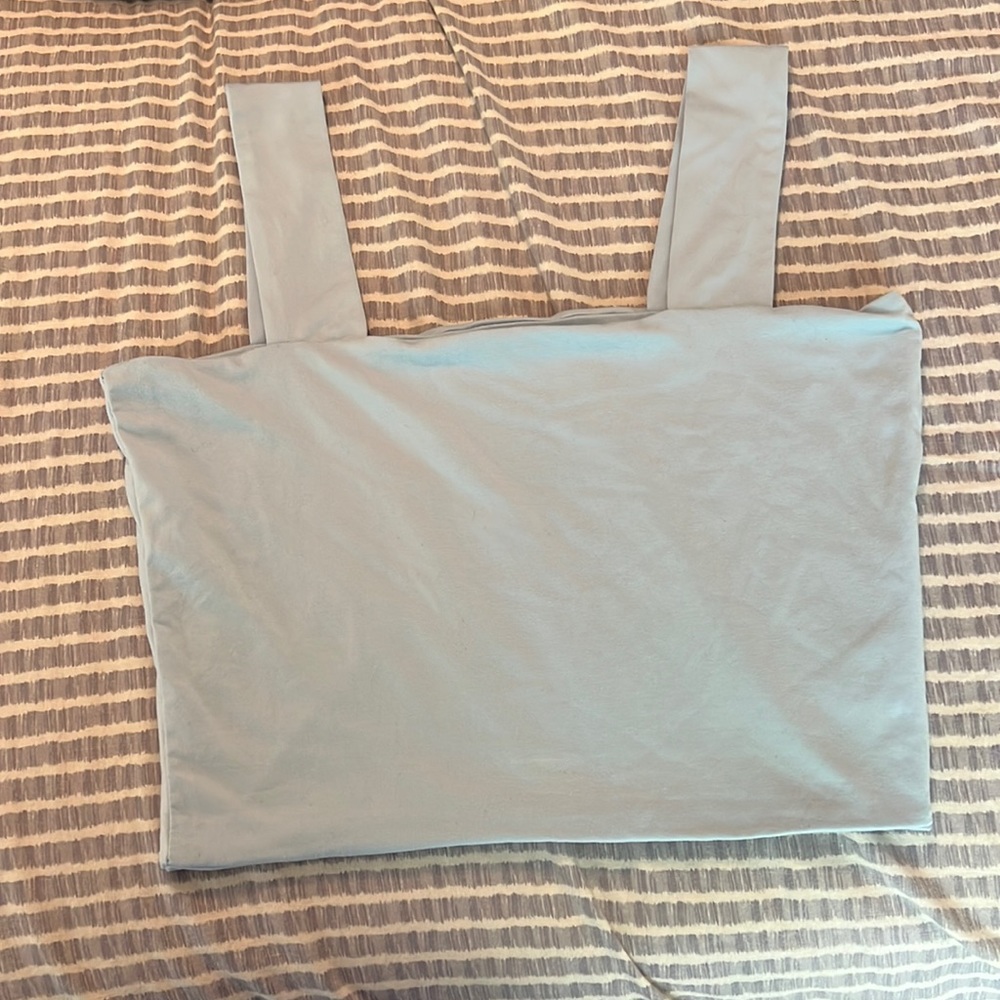Square neck crop top